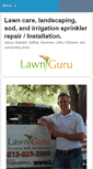 Mobile Screenshot of lawngurutampa.com
