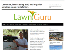 Tablet Screenshot of lawngurutampa.com